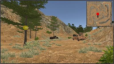 Gaze Behavior During Navigation and Visual Search of an Open-World Virtual Environment